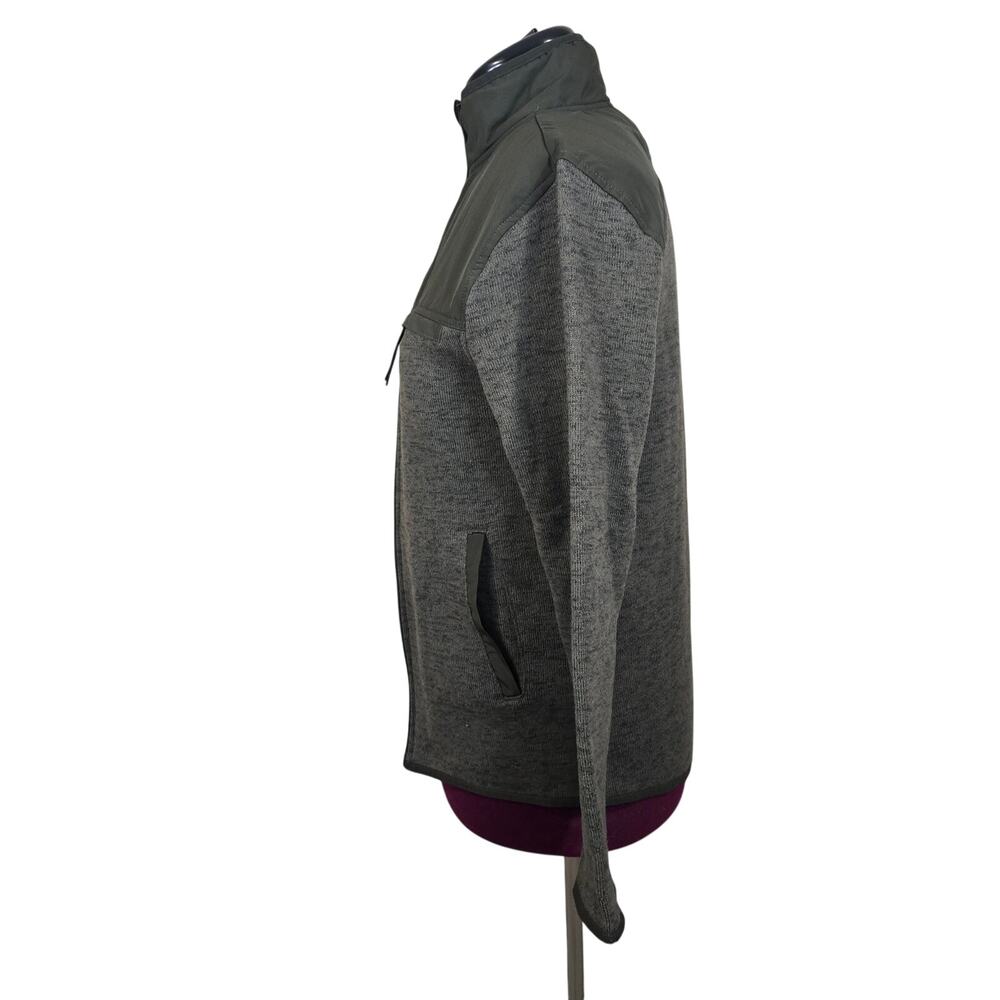 Women's All in Motion Green Knit Full Zip Athletic Jacket | Size Small - Picture 2 of 11